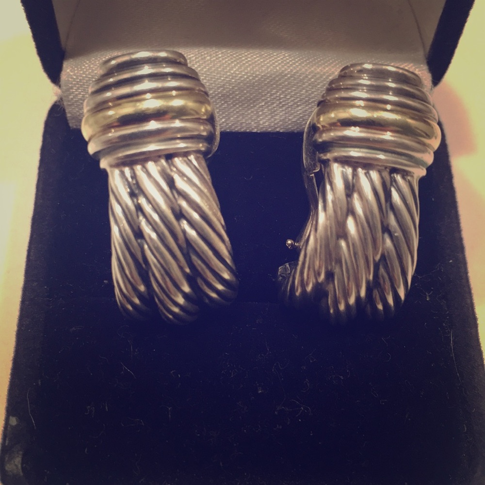 David Yurman Cable Collection Earrings